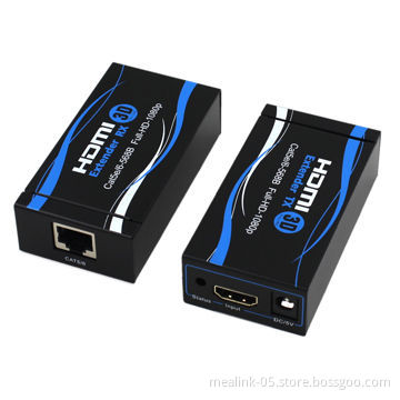 60m HDMI Extender by Single Cat6e Supports 3D